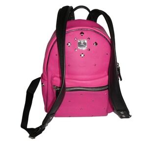 AUTHENTIC MCM Barbie Pink Leather‎ Backpack